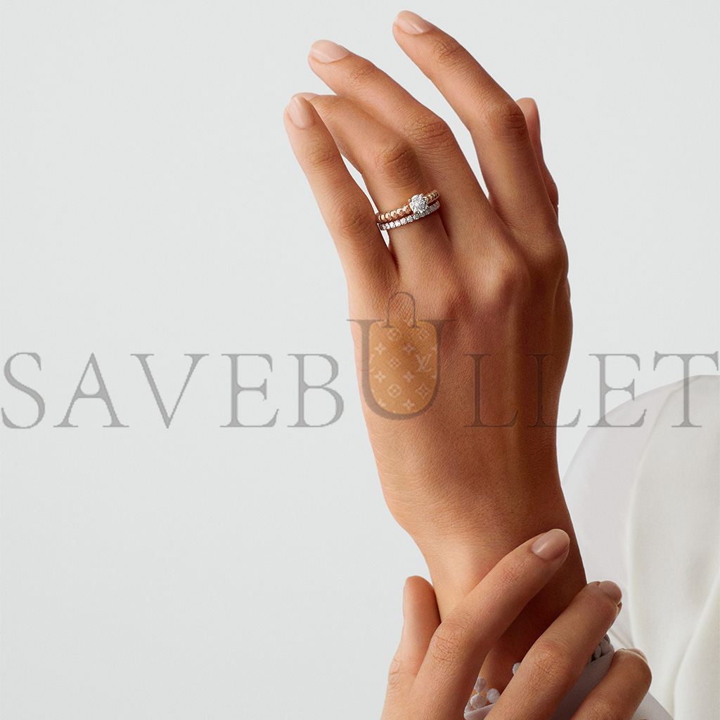 van cleef arpels fÉlicitÉ wedding band, 2.1 mm - rose gold, Di*m*nd  vcarp7rh00